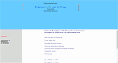 Desktop Screenshot of cardio-praxisclinic.de