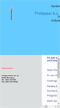 Mobile Screenshot of cardio-praxisclinic.de